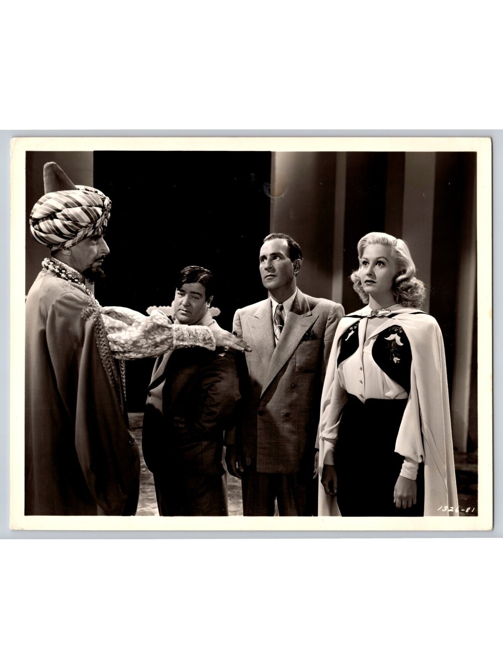 Douglas Dumbrille Photo Marilyn Maxwell Photo Lost In A Harem Movie Press Photo